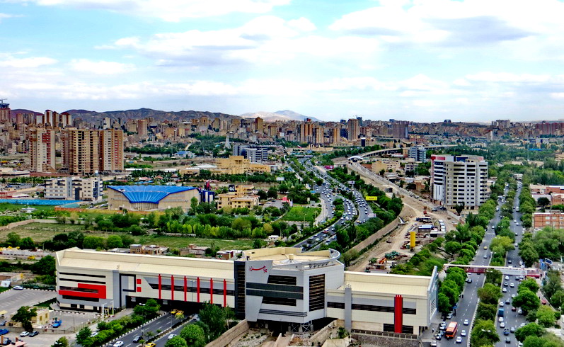 زیباترین مدرن ترین و توسعه یافته ترین شهر ایران 